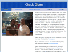 Tablet Screenshot of chuckglenn.com
